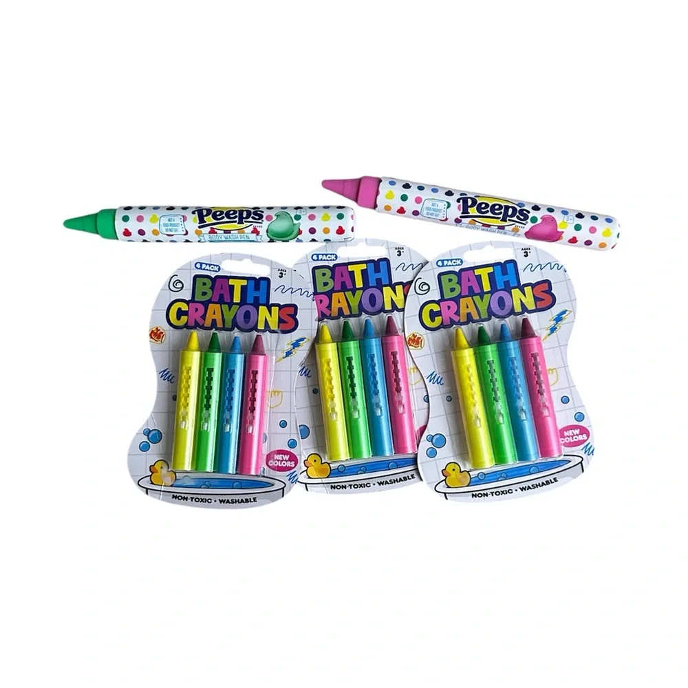 ⚡️ Colorful Bath Crayons Set